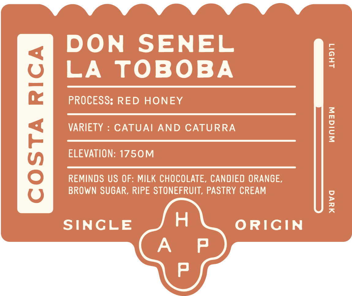 Costa Rica Don Senel Red Honey