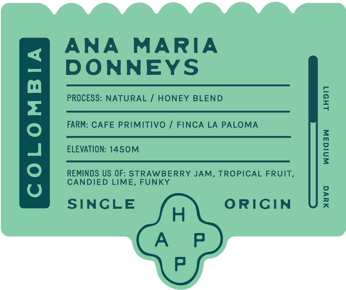 Colombia Ana María Donneys Natural/Honey