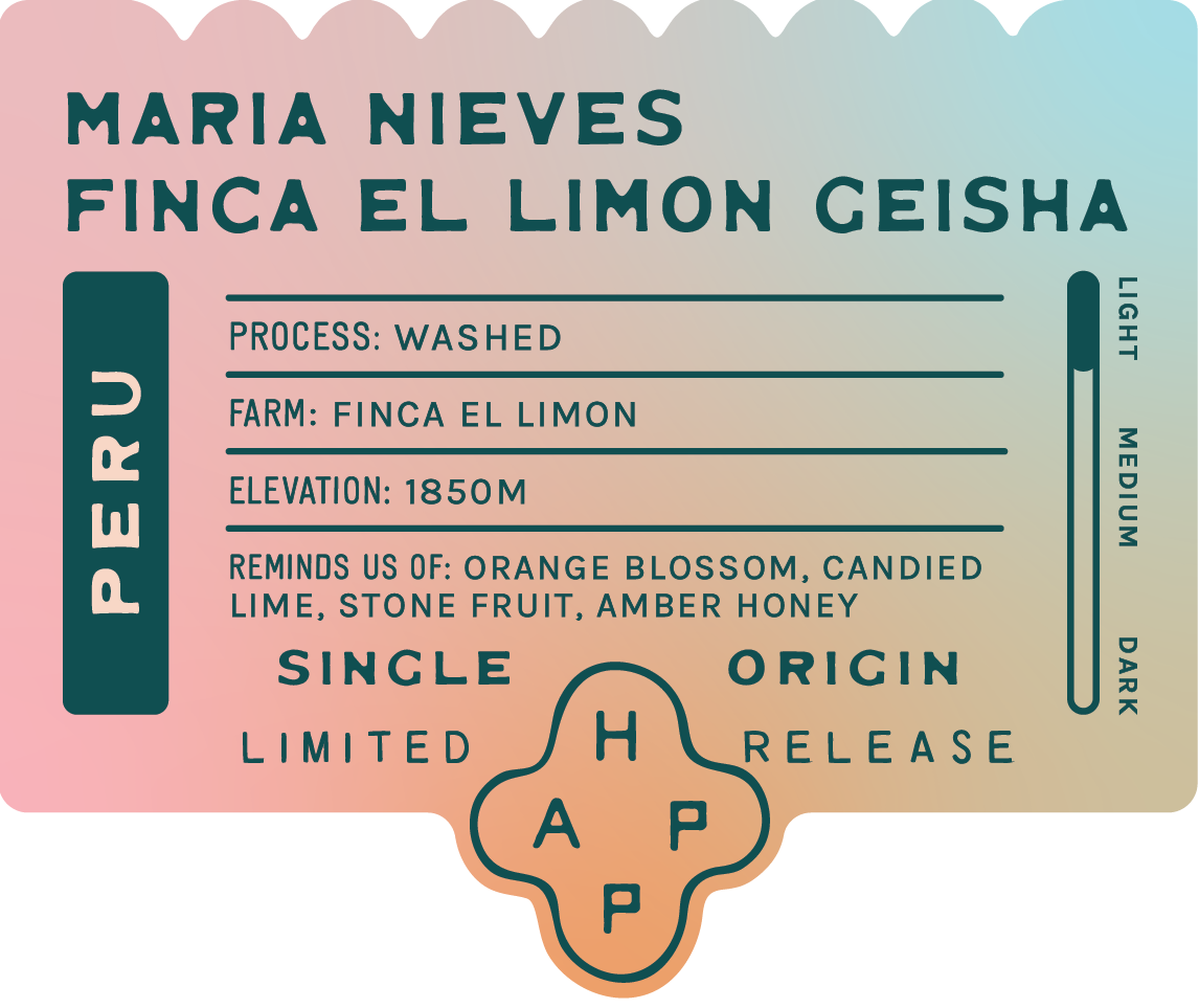 Peru Maria Nieves Finca El Limon Geisha